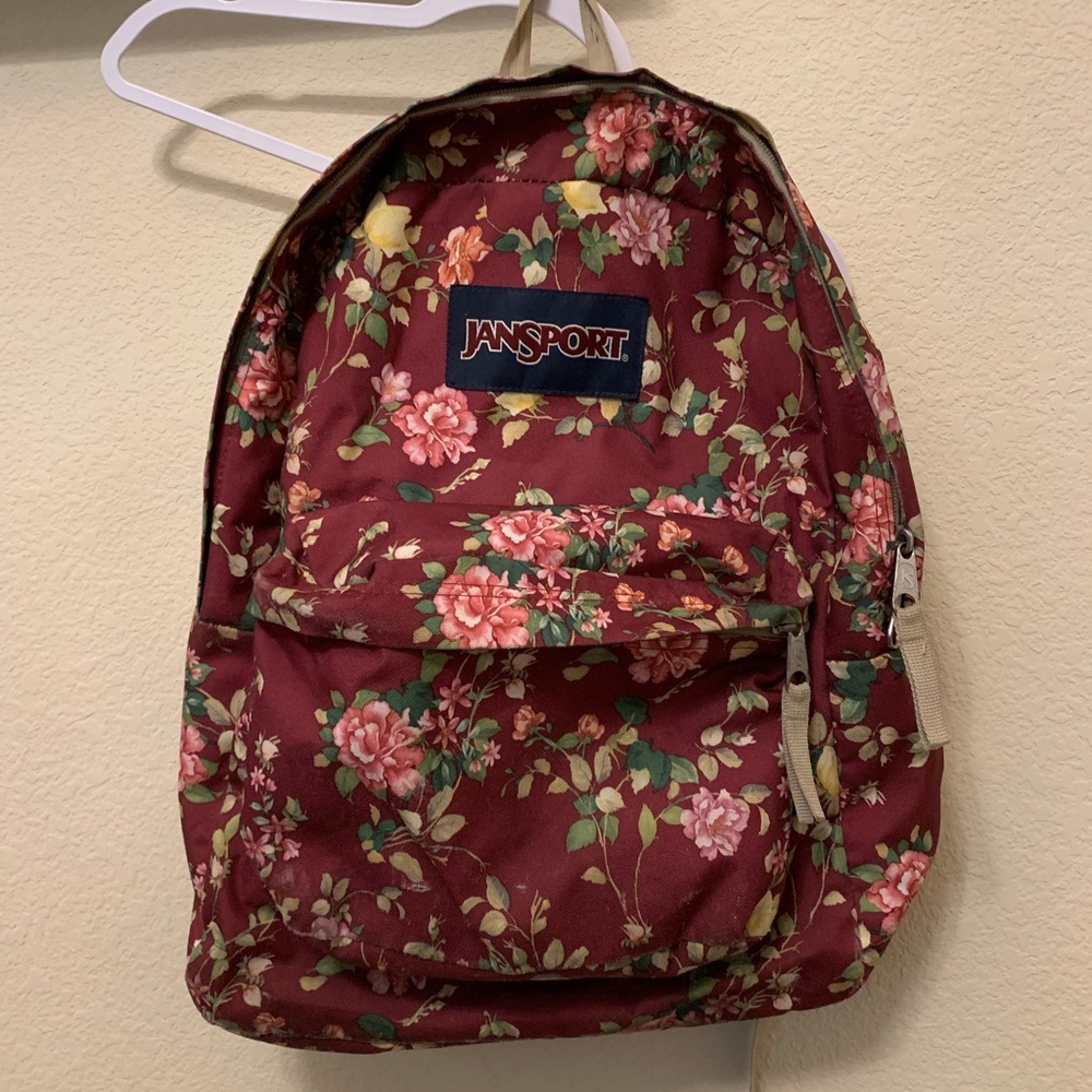 Jansport Floral print backpack